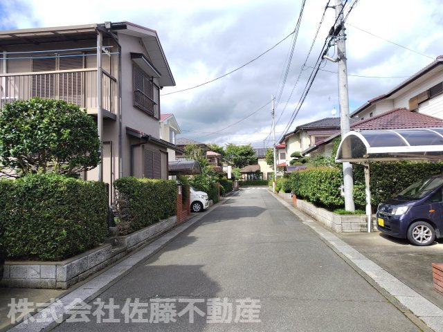 『鴻巣駅』東口26分・約60坪、南東側接道の整形地の前面道路含む現地写真