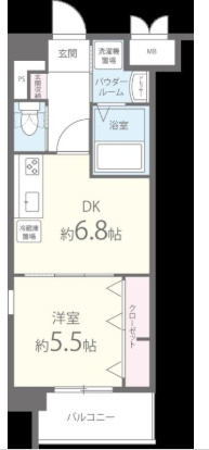 C.P.B.Sの間取り|使いやすい間取りです。