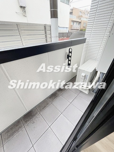 （仮称）下馬4丁目メゾンのバルコニー
