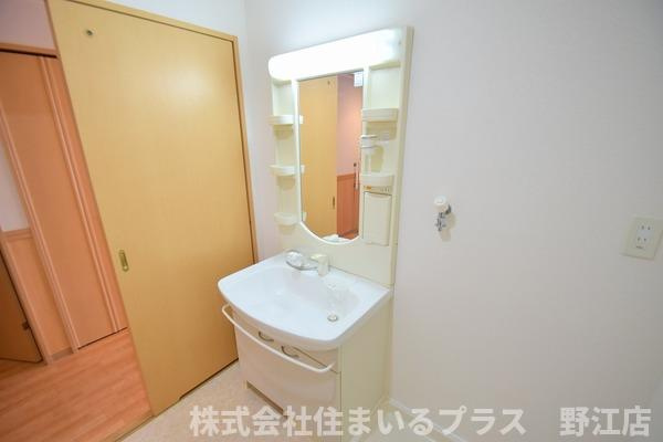 グリーンサイド鶴見の洗面所