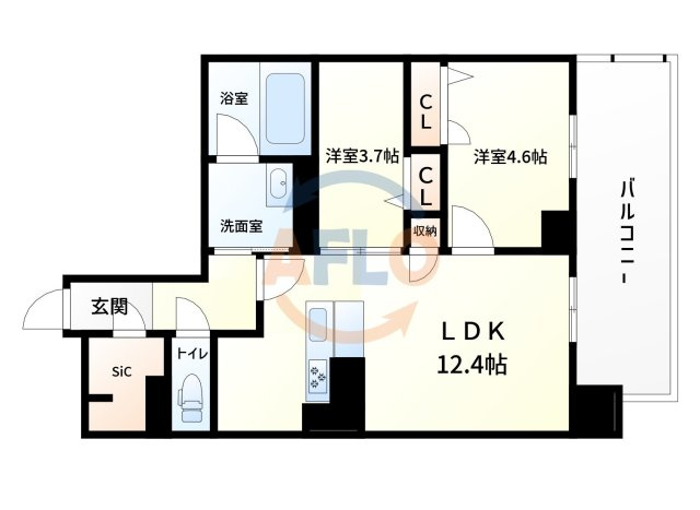 リビエナグラン新梅田　大淀小学校区の間取り|リビエナ　グラン　新梅田