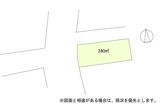 川越市大字笠幡の土地図