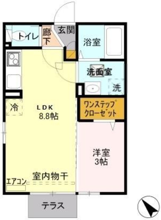 エリンコートの間取り