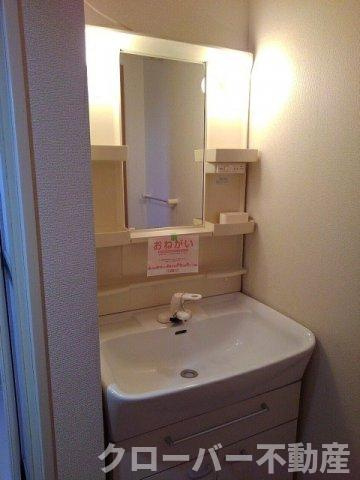 パストラル川部Ａの洗面所