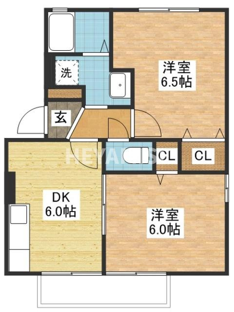 ソレイユの間取り