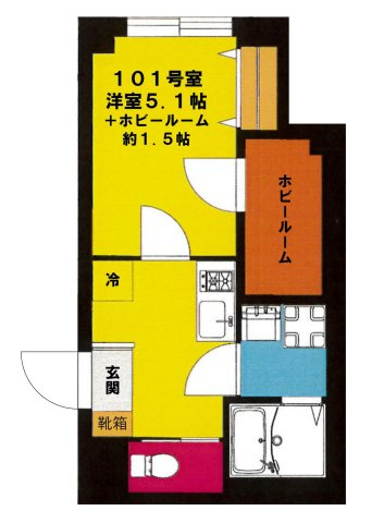 【間取り】 | b’CASA山下町 | 「b'CASA山下町」