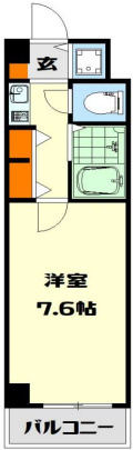 フロレスコ昭和町の間取り