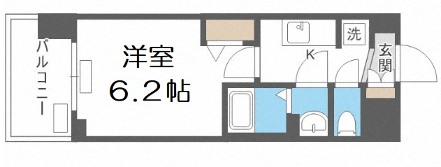 【間取り】 | エステムコート四天王寺夕陽丘Ⅱ
