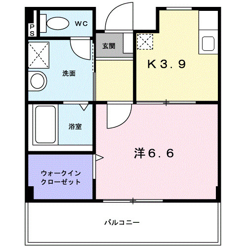 ミモの間取り