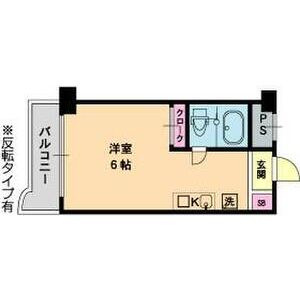 ラレジダンスド京橋の間取り