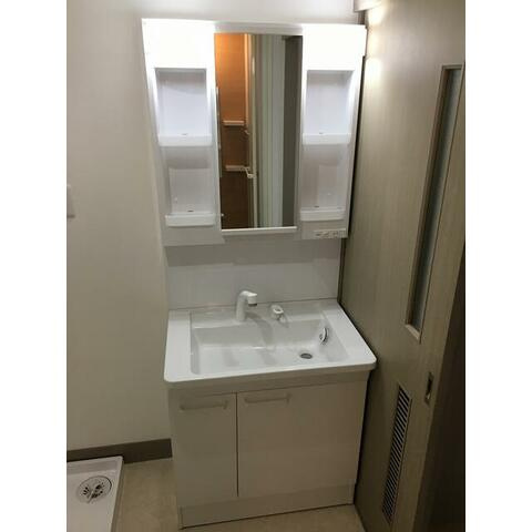 藤沢市湘南台６丁目の賃貸マンションの洗面所