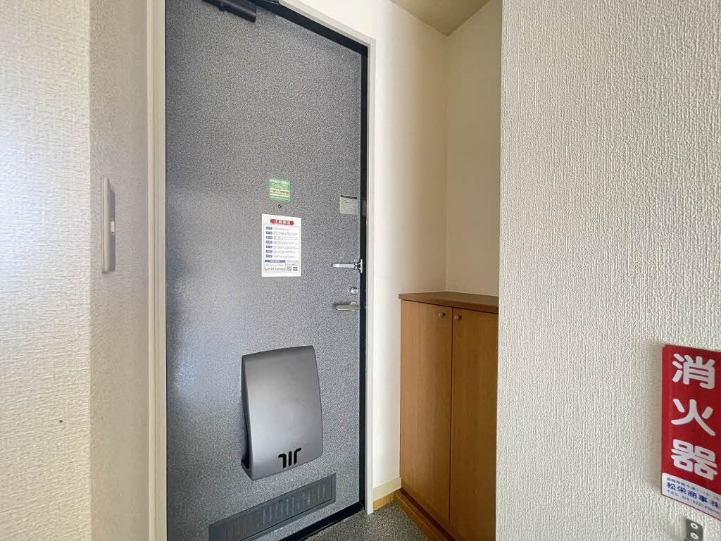 サンバーストの玄関