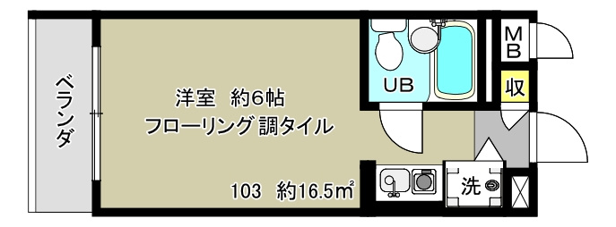リバーサイド荻窪の間取り
