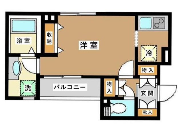ラクムの間取り