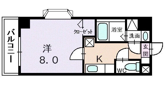 エーデルワイス本所の間取り|間取りです。
