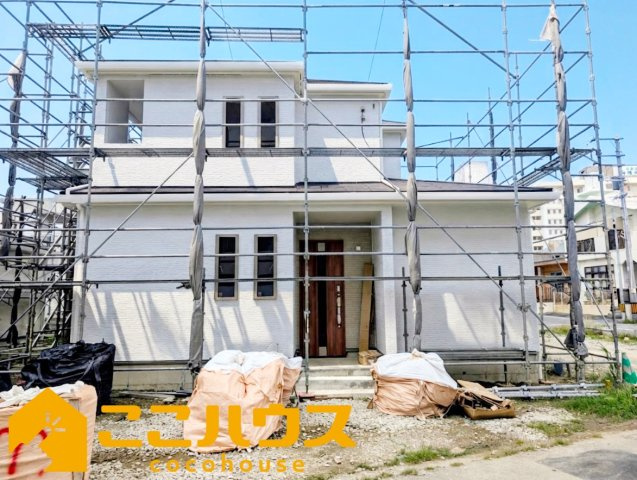 南城市佐敷津波古　新築戸建て　全３棟　Ａ号棟の外観|10月完成予定！同仕様同施工の物件もご案内可能です♪