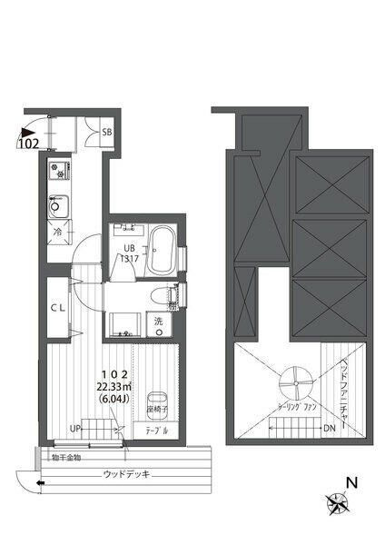 エスポワールコネクトの間取り