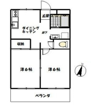 霞ポリテの間取り