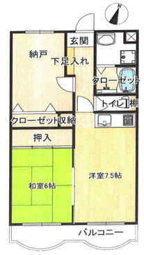 グランソル御影の間取り