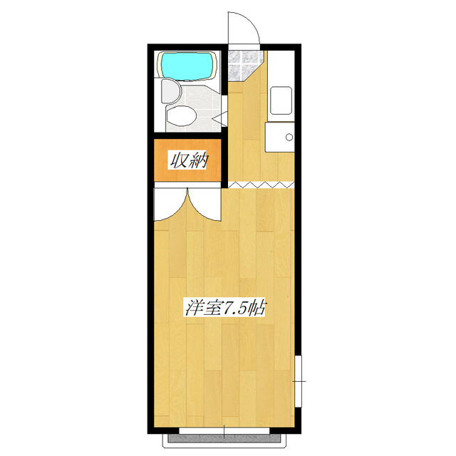 グリーンヒルの間取り|お部屋が広々しております！