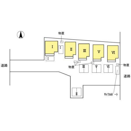 La vie est ange （ラ　ヴィエ アンジュ）　C棟 Ⅲの区画図