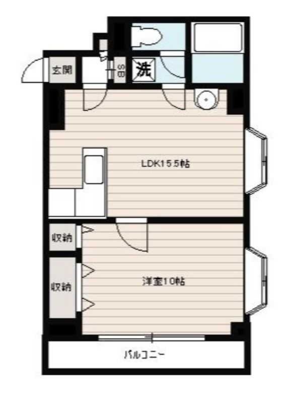 駒込大河原ビルの間取り