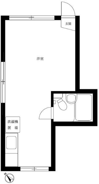 ホワイトハイツ神楽坂Ⅰの間取り