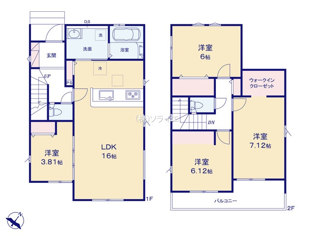 戸建 入間市高倉５丁目の間取り