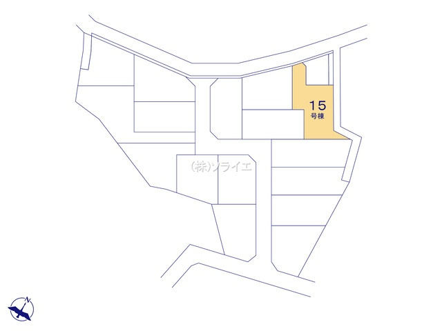 戸建 入間市高倉５丁目の区画図