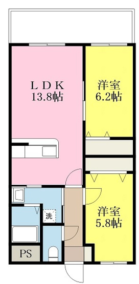 【間取り】 | ブライムボォウレジデンス　Ｃ棟