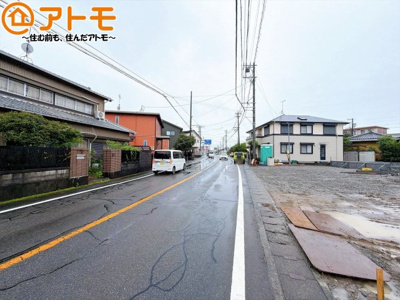 【前面道路含む現地写真】 | 島田市旭二丁目5期　新築戸建　2号棟