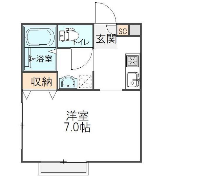 ベルコンフォートの間取り