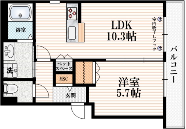 Ｍｕｒ’ｓの間取り