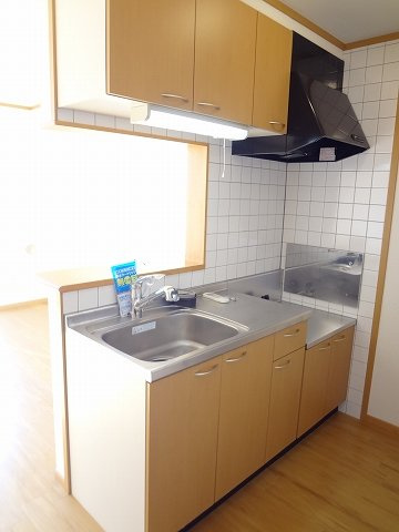 ルミナス藍住Ａのキッチン|きれいなキッチンです