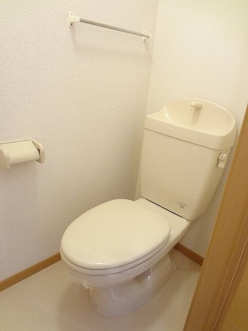 ルミナス藍住Ａのトイレ|落ち着いた色調のトイレです