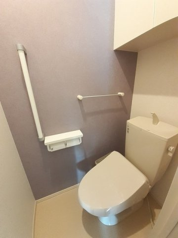 サザンコート　Ｂのトイレ|落ち着いたトイレです