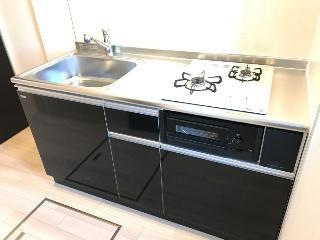 仮）守谷市松ヶ丘5丁目新築アパートのキッチン