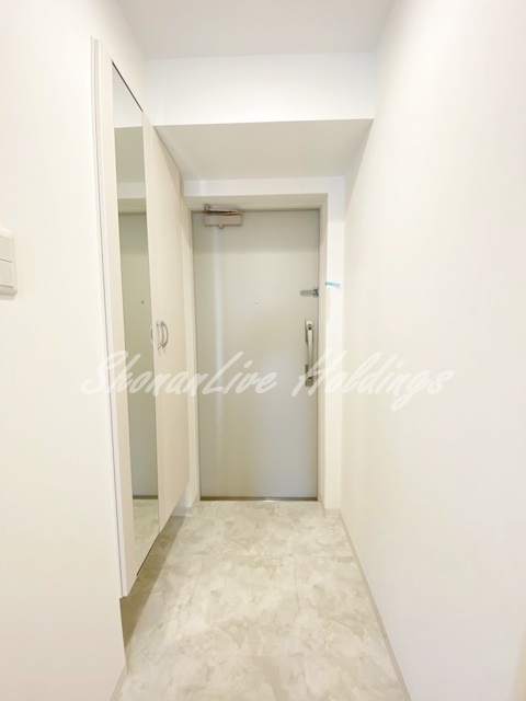 厚木市旭町１丁目の賃貸マンションの玄関