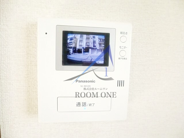 フォレスタ田園調布のセキュリティ|モニター付インターホンです。