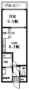 フジパレス尼崎西の間取り