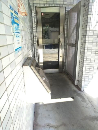 草加市高砂２丁目の賃貸マンションのバルコニー