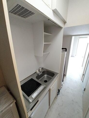 草加市高砂２丁目の賃貸マンションのキッチン