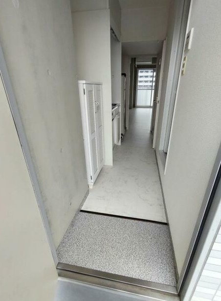 草加市高砂２丁目の賃貸マンションの玄関