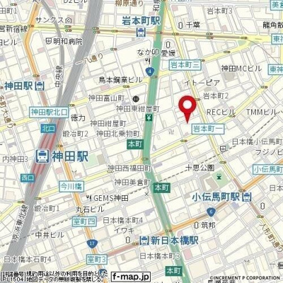 【地図】 | グラントゥルース神田岩本町