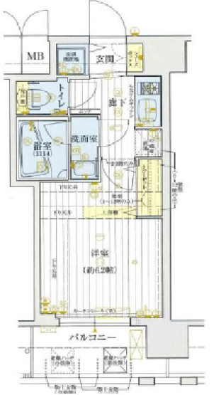 【間取り】 | アクアプレイス梅田Ⅲ