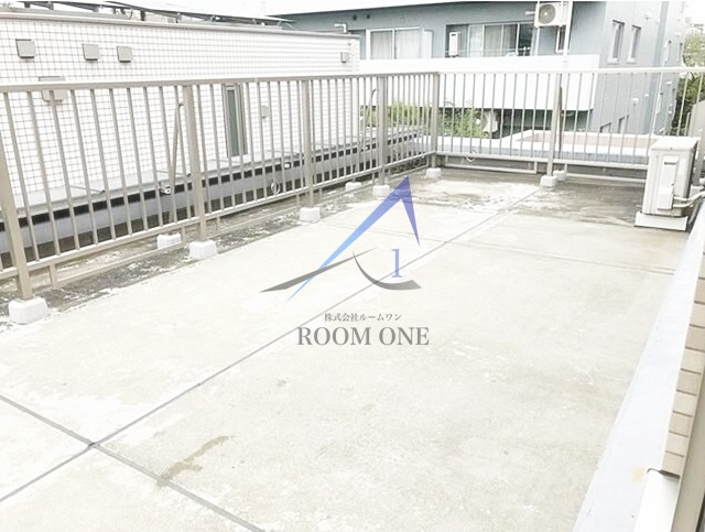 ボヌール都立大学参番館のバルコニー|バルコニーです。