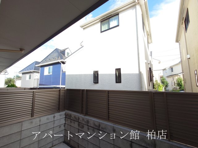 ボヌールメゾンCのバルコニー
