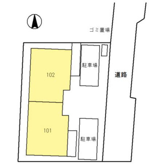 【区画図】 | メゾン　グリシーヌ