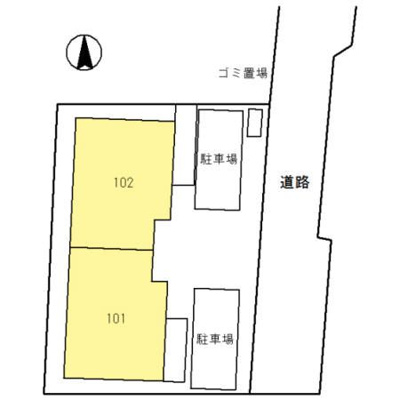 【区画図】 | メゾン　グリシーヌ