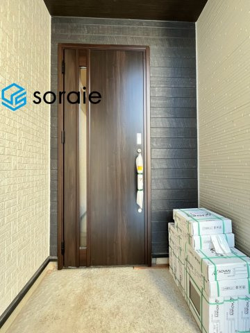 川越市霞ケ関北５丁目5期　全2棟　新築戸建　の玄関|9/17　撮影